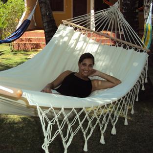 Romantica - fabric hammock with 140 cm spreader bars